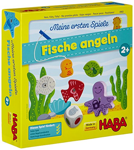 Jogo Didático HAHA My First Fishing Game (Idade Mínima: 3) HABA - Jogos - didático, 3 anos, cores, números