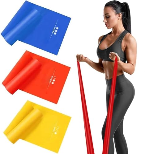 Conjunto de Bandas Elásticas para Fitness 1.5M/1.8M/2M Haquno - Bandas de exercício - elástico, fitness, 1.5m, 1.8m, 2m