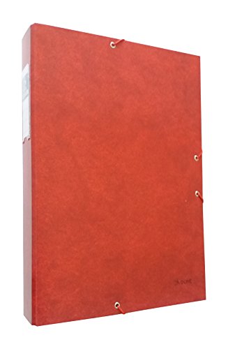 Caixa de Projeto LOMO DOHE (Vermelho - 5 x 5 x 15 cm) DOHE - Caixas de mudança e envio - caixa, projeto, lomo dohe, vermelho, formato A4