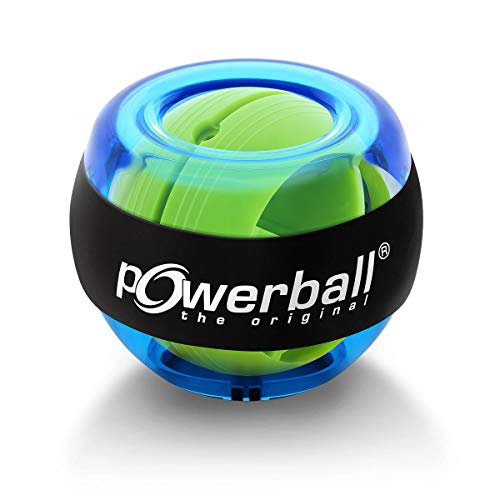 Powerball Basic 2.0 - Azul (Fitness, Cardio e Musculação) Kernpower - Exercitadores de mão - gyroscópio básico, sem luzes, sem velocímetro