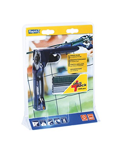 Agrafador RAPID FP222 (Capacidade Máx.: 200 agrafos) Rapid - Grampos de ferramentas e tornos - 200 agrafos, 5-11 mm, 0,56 kg
