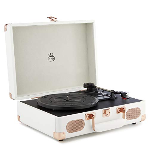 Gira-Discos GPO Retro Soho Copper Colour | Branco Gpo - Gira-discos e leitores de vinil - retro, 2 velocidades, loop, botão ligar/desligar