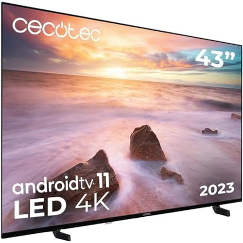 TV CECOTEC A2 Series Alu20043S (LED - 43'' - 109 cm - 4K Ultra HD) Cecotec - Televisores - 43, 4k ultra hd, led, 109 cm