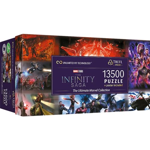 Puzzle Trefl TV/Movies (Idade Mínima Recomendada: 12 anos) Trefl - Quebra-cabeças - 13500 peças, 98x68cm, madeira, 12 anos