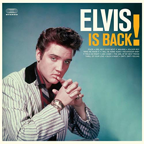 Elvis Presley - Elvis is back + 4 bonus tracks (LTD 180G COLOURED) Elvis Presley - Música e gravações de som - elvis presley, elvis is back, bonus tracks, ltd, 180g, colored