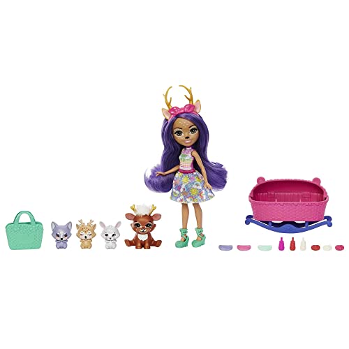 Boneca ENCHANTIMALS Baby Bffs Danessa Deer Mattel - Bonecas - boneca, enchantimals, baby bffs, danessa deer, acessórios