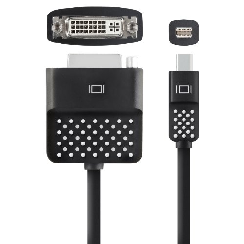 Adaptador BELKIN F2CD029BT (DVI - Preto) Belkin - Adaptadores de cabos de áudio e vídeo - dvi, preto