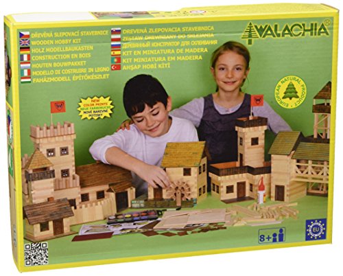 Modelo de navio de brincar WALACHIA 8594036430068 Walachia - Blocos de madeira - modelo, navio, brincar, madeira, esquema cores
