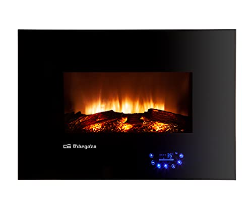 Lareira Eléctrica ORBEGOZO CM8000 (1800 W) Orbegozo - Lareiras - 1800 W, preto