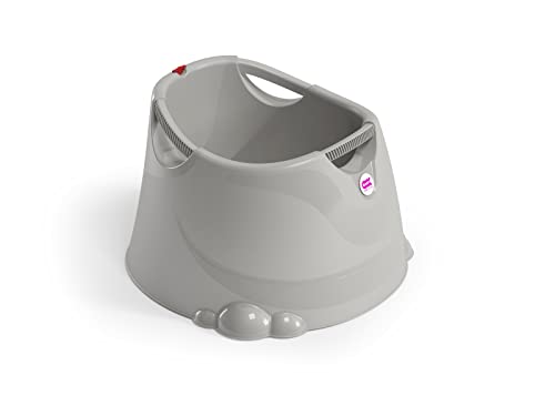 Assento de Banho OK BABY OPLA Cinzento (Plástico) Ok Baby Srl - Banheiras para bebês e assentos de banho - plástico, cinzento, 2,2 kg, 2,7 l