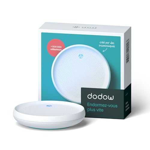 Relógio de Contagem DODOW 1000 (Branco) Dodow - Máquinas de ruído branco - medidor de sono, luminoso, dormir naturalmente