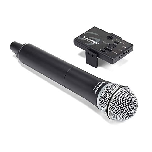 Microfone SAMSUNG Go Mobile (Preto e Prateado) Samson - Componentes de áudio - bluetooth, 10hz-22khz, micro-usb, saída analógica