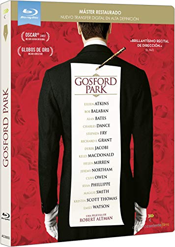 Blu-Ray Gosford Park (Edição em Espanhol) A CONTRACORRIENTE - Dvds e vídeos - blu-ray, 1932, magnífica mansão, caca