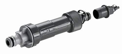 Conector para mangueira de água gardena 1355-20 metal, plástico preto, cinzento, prateado Gardena - Acessórios e válvulas para mangueira de jardim - metal, plástico, resistente à água, preto, cinzento