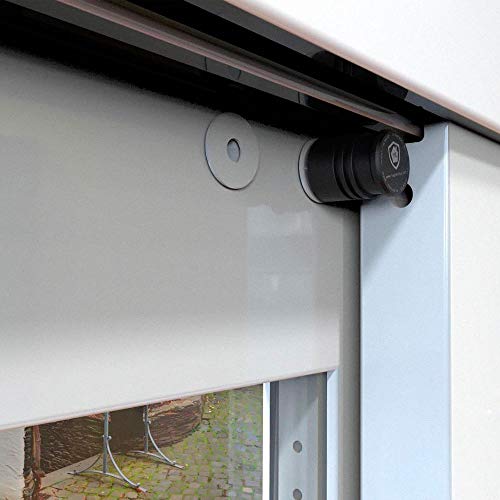 Magnetolock V2.0 (Branco). Bloqueio de segurança para janelas e portas correderas. Teslein - Ferragens para janelas - antirrobô, segurança, janela corredera, porta corredera