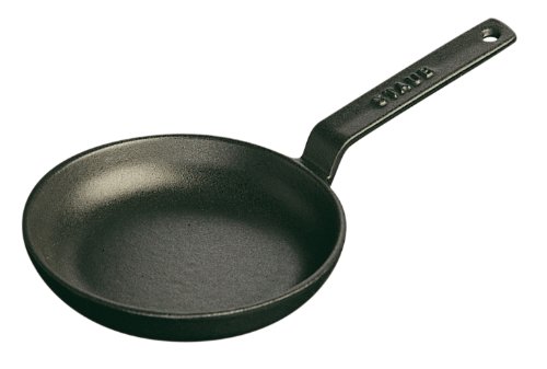 Tacho STUBB Mini Frying Pan (Alumínio - Preto) STAUB - Frigideiras e panelas de fritar - alumínio, preto, mini