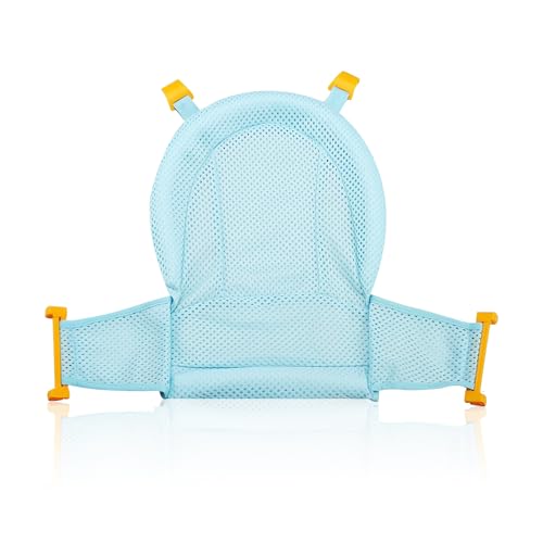 Tapete de Banho para Crianças 1 Peça (Recondicionado Como Novo) NYGGTYK - Móveis para bebês e crianças pequenas - 63x31x48 cm, tecido de rede, azul, recondicionado
