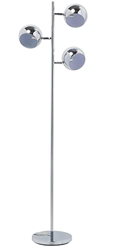 Candeeiro de Pé KARE DESIGN Calottacromado (E27 - 1 x 60 W - Aço) KARE - Luminárias - e27, 60 W, aço