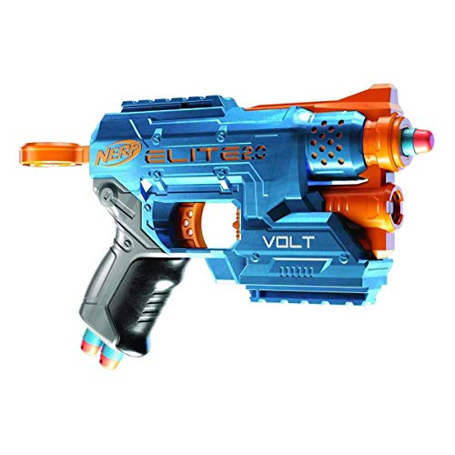 Lançador NERF Elite 2.0 Volt SD-1 (Idade Mínima: 8 anos) Hasbro - Armas de brinquedo e acessórios - lançador, NERF Elite, 2.0 volt, sd-1, idade mínima: 8 anos