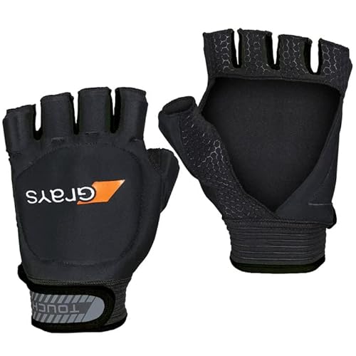 Luva de Hockey GRAYS Touch (Preto - S) Grays - Luvas de segurança - preto, s, flexshell, neopreno, ajuste personalizado