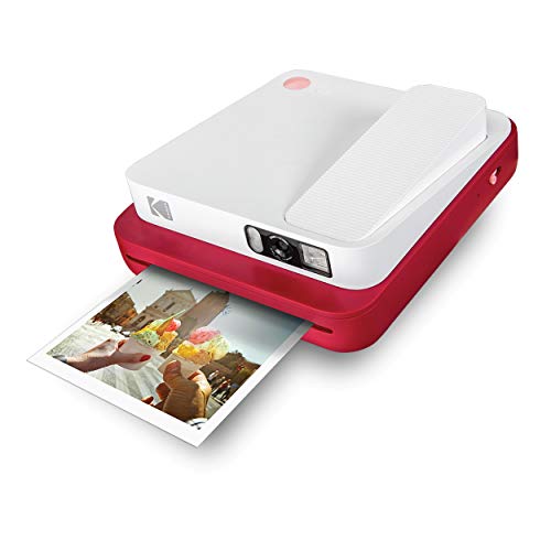 Máquina Fotográfica Instantânea KODAK Smile Classic Vermelho Kodak - Câmeras digitais - fotográfica, instantânea, vermelho