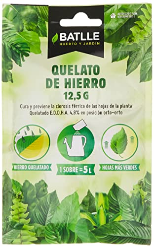 Fertilizante BATLLE FERT Quelato de Ferro (5 L) Semillas Batlle - Adubos - fertilizante, quelato de ferro, 5 l