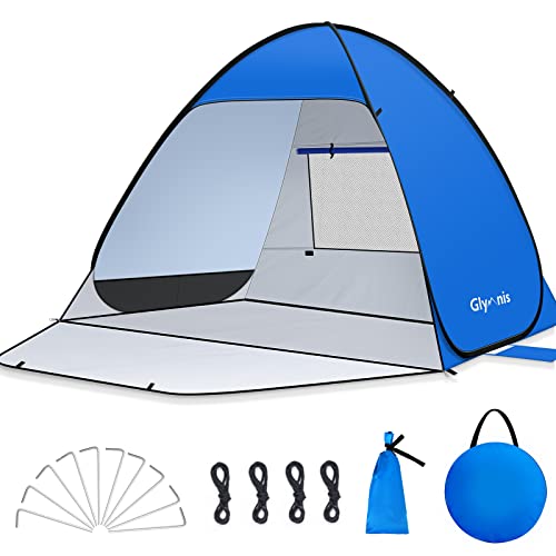 Tenda de Campismo Instantâneo Glynmos Pop Up (Preto - Poliéster) Glymnis - Barracas - instantâneo, pop up, poliéster