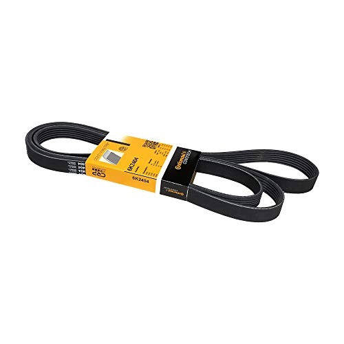 Correia de Acessórios CONTITECH 6PK2404 (Recondicionado Como Novo) CONTITECH - Peças do motor do veículo automóvel - transmissão, 2,4 m, preto, 1 kg