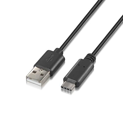 Cabo de Dados AISENS (USB A - USB-C - 1 m - Preto) AISENS - Cabos de armazenamento e transferência de dados - usb a, usb-c, 1 m, preto
