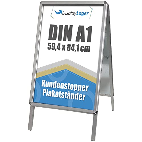 Suporte para Avisos Publicitários DISPLAYLAGER ALU-LINE Rondo DisplayLager - Sinais de varejo e venda - suporte, avisos publicitários, displaylager alu-line rondo, rondo, preto, alumínio