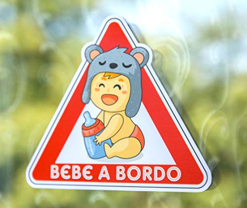 Autocolante para Porta-Isenção de Taxas BABY ON BOARD CrisPhy - Materiais de arte e artesanato - autocolante, porta-isenção, taxas, baby on board