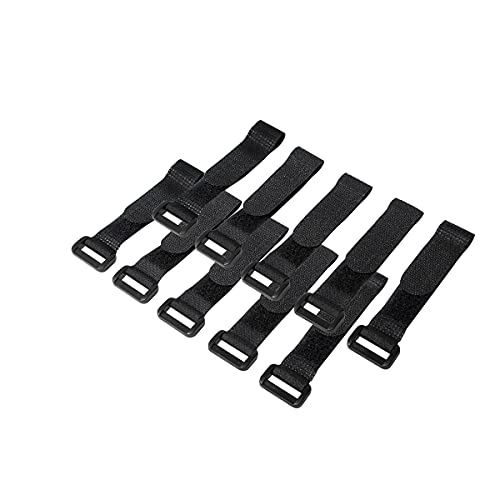 Organizador de Cabos LOGILINK (Preto - 15 cm) Logilink - Fios e lacres - organizador, cabos, fecho velcro, preto, 15 cm