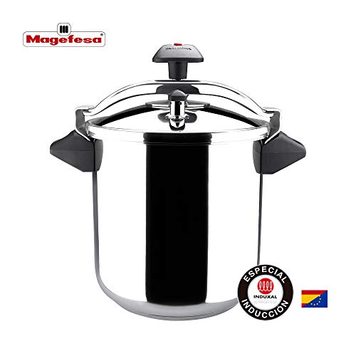Panela de Pressão Magefesa Inoxtar 6 L - Preto, Inox Magefesa - Panelas de pressão e esterilizadores - 6 L, inox, indução, preto