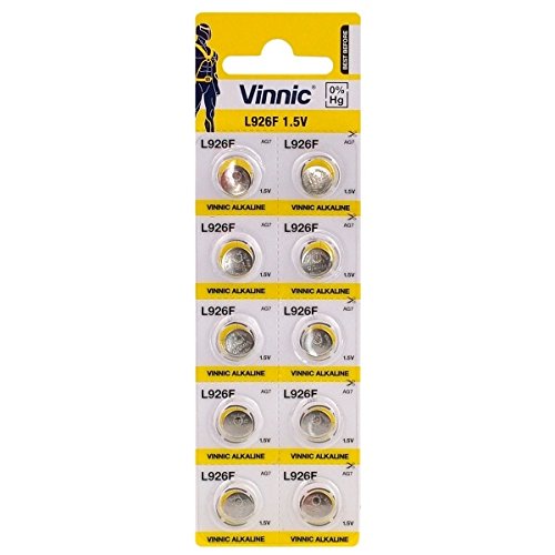 Pilha Recarregável AG7L926F (Alcalino - 1.5V) VINNICAG7 - Baterias de uso geral - alcalino, 1.5v, CR7, não-recarregável