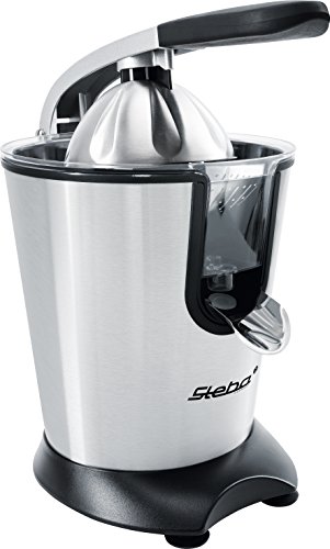 Espremedor STEBA ZP 2 (Capacidade Max.: 1 L) Steba - Centrifugadoras - 1 l, 0,9 m, inox, filtro removível, antipingos