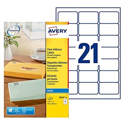Etiqueta para impressão AVERY J8560-25 AVE - Papel de impressora e copiadora - impressão, etiqueta
