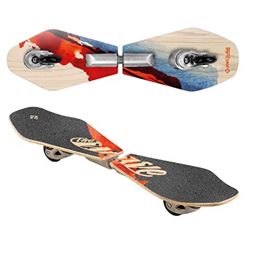 Tábua de surf STREETSURFING Wave Rider (3 anos) Street Surfing - Skates - onda, feita em madeira, leve, rápida