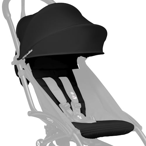 Pack de Tecido para Cadeira de Passeio BABYZEN YoYo Preto Babyzen - Móveis para bebês e crianças pequenas - tecido, cadeira de passeio, babyzon yoyo, preto