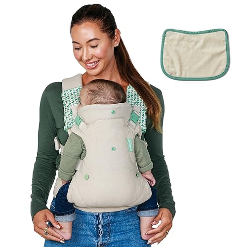Mochila Infantino Flip 4 em 1 Nature & Nurture INFANTINO - Porta-bebês - 4 em 1, natureza, nurtura, ergonômico, apoio para cabeça