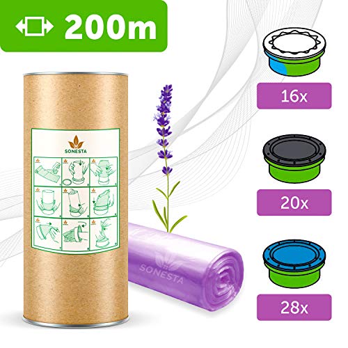Recargas Recicláveis TOMMEE TIPPEE (16 Unidades) SONESTA - Acessórios para balde de fraldas - recicláveis, 16 unidades