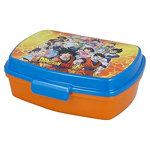 Lancheira de Plástico Rectangular Dragon Ball ALMACENESADAN - Eletrodomésticos - lancheira, plástico, dragon ball, sem BPA