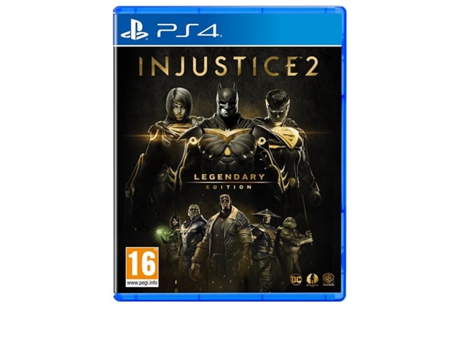 Jogo PS4 Injustice 2: Legendary Edition (M18) Sony - Software de jogos de vídeo - ps4, injustice 2, legendary edition, m18