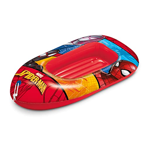 Barco de Praia MONDO Spiderman (Idade Mínima: 1 Ano) Mondo - Brinquedos - inflável, remo espelhado, rede de ar, Spiderman