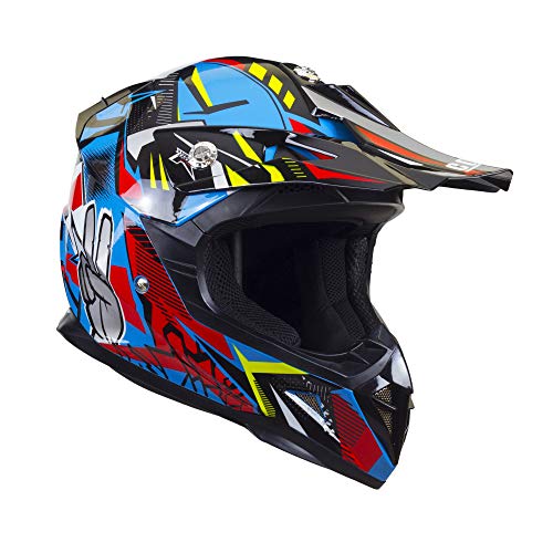 Capacete de Bicicleta para Crianças CGM KID CROSS CASCO 209G GANADOR CGM - Capacetes de motocicleta - viso removível, interior antibacteriano, 1080g