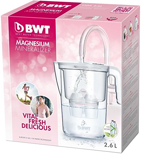 Jarro de filtro de água BWT vida manual (Acessórios de cozinha) best-water-technology - Dispensadores de água - 26 L, preto e branco, plástico, 14 L