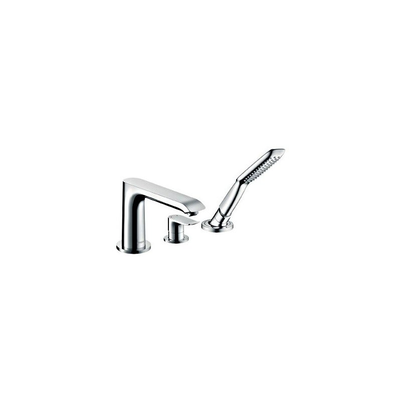 Torneira para Casa de Banho HANSGROHE Metris 31190000 Hansgrohe - Torneiras - montagem no tubo, cromado, plástico, branco