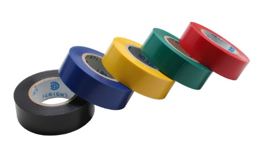 Fita de Isolação INLINE (Multicor - 18 mm x 9 m) InLine - Fita adesiva de ferragens - multicor, 18 mm, 9 m, fita de isolamento