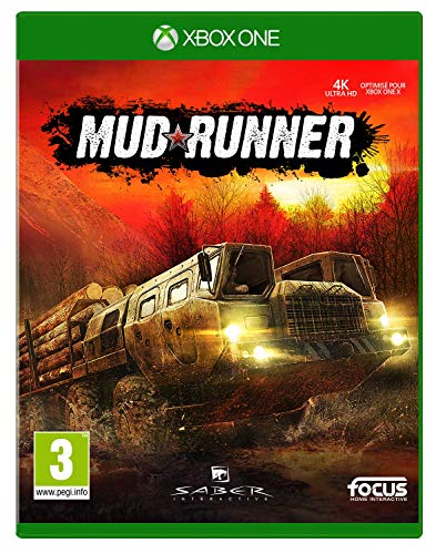 Jogo Xbox One Spintires: Mudrunner (EN ES FR) FOCUS - Software de jogos de vídeo - simulação, veículos gigantes, montanhas, rios, pântanos