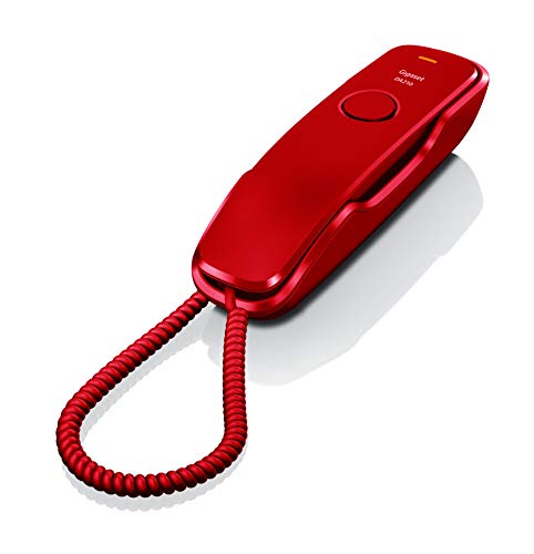Telefone fixo GIGASET DA210 Preto, Prateado Gigaset - Telefonia - telefone fixo, gigaset da210, preto prateado, secretária parede