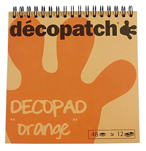 Bloco de Decopatch DÉCOPATCH BLOC01O (Recondicionado Como Novo) Decopatch - Papel de arte e artesanato - 6 blocos, decopatch, recondicionado
